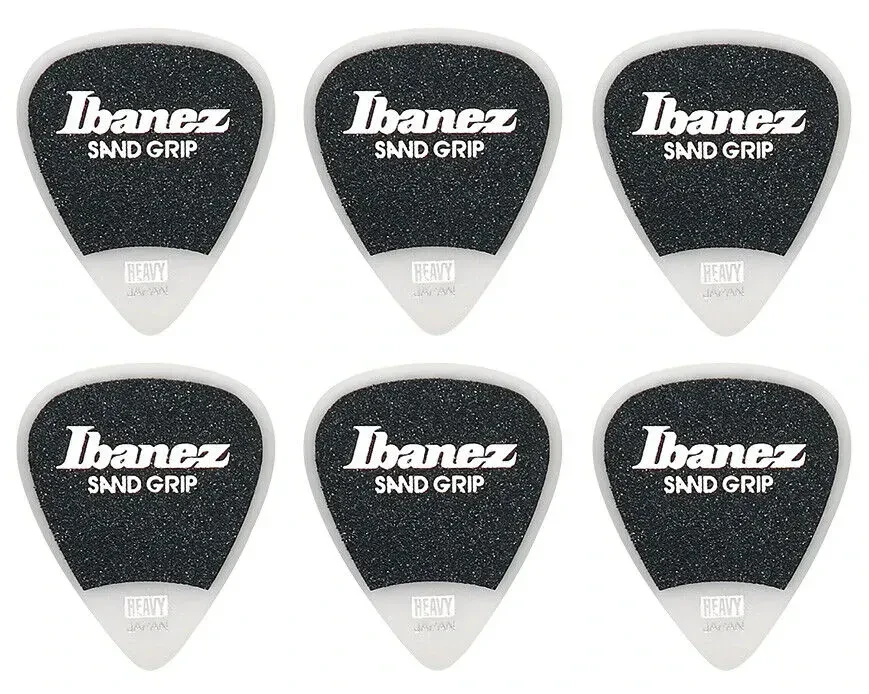 Медиаторы Ibanez PPA14HSG-WH Heavy Sand Grip 1.0 (6 штук)