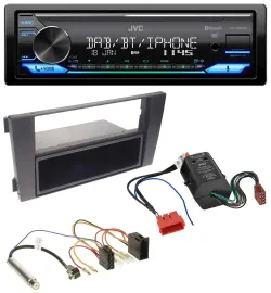 JVC Bluetooth DAB USB MP3 Autoradio für Audi A6 01-05 C5 Symphony Bose Aktivsyst