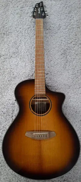 Breedlove ECO Discovery S Concert Size Edgeburst Acoustic Electric Guitar