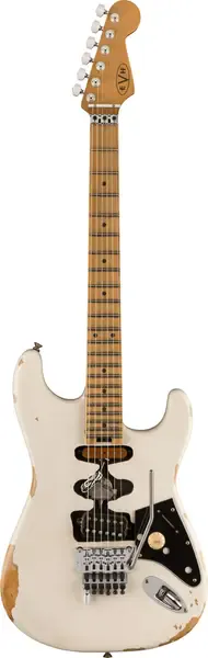 Электрогитара EVH Frankie Relic Series White с чехлом