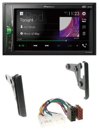Pioneer 2DIN MP3 DAB USB Bluetooth Autoradio für Toyota 4Runner 03-09 Echo 00-05