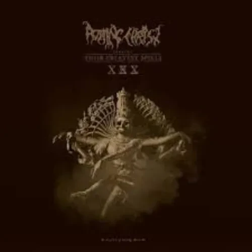 Виниловая пластинка Rotting Christ - Their Greatest Spells [New Vinyl LP] Oversize Item Spilt, Red,
