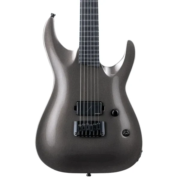 ESP LTD MT-I Mick Thomson Signature Electric Guitar, Ebony FB, Obsidian Metallic