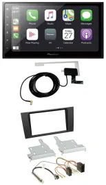 Pioneer USB MP3 2DIN Bluetooth DAB Autoradio für Audi A4 B5 1999-2001 Symphony