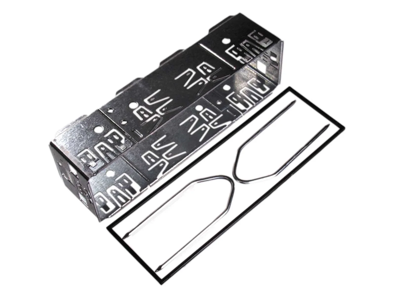 Universal-Einschubrahmen 50mm inkl. Entriegelungsschlüsseln Distanzrahmen