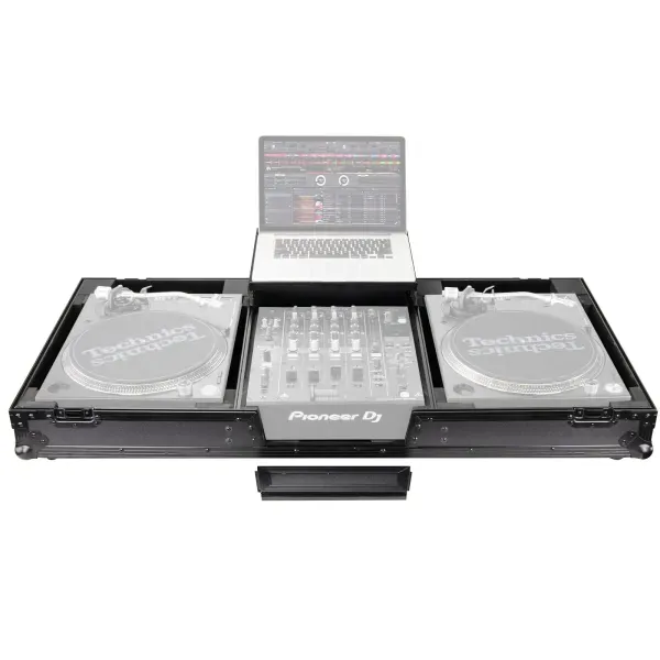 Odyssey FZGSLBM12WRBL Glide Style Universal 2 Turntable 12" Mixer DJ Flight C...