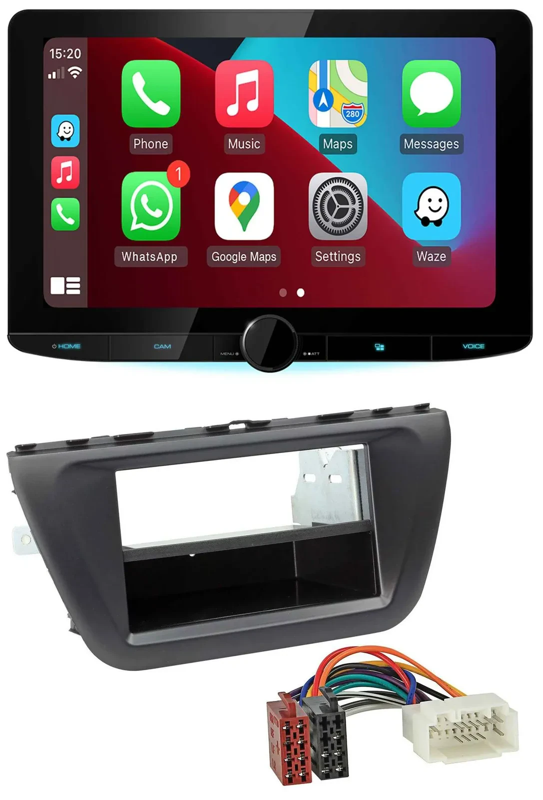 Kenwood MP3 USB DAB Bluetooth Autoradio für Suzuki SX4 S-Cross (JY ab 2013)