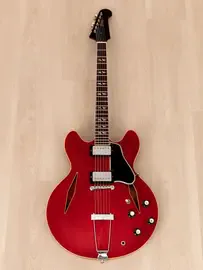 Электрогитара полуакустическая Gibson Trini Lopez Standard ES Semi-Hollow HH Cherry w/case USA 1966