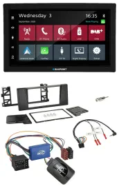 Blaupunkt DAB Bluetooth USB Lenkrad 2DIN Autoradio für BMW 5er E39 96-04 Aktivsy