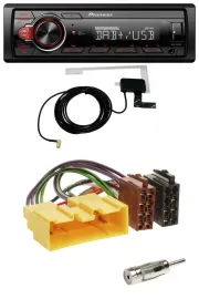 Pioneer 1DIN MP3 DAB USB AUX Autoradio für Mazda MX-5 (2000-2005)
