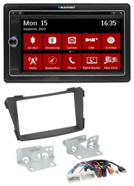Blaupunkt Bluetooth DAB 2DIN USB DVD MP3 Autoradio für Hyundai i40 ab 2011 VF sc