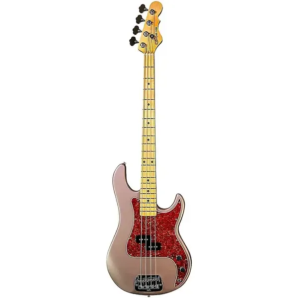 Бас-гитара G&L Fullerton Deluxe LB-100 Electric Bass Shoreline Gold