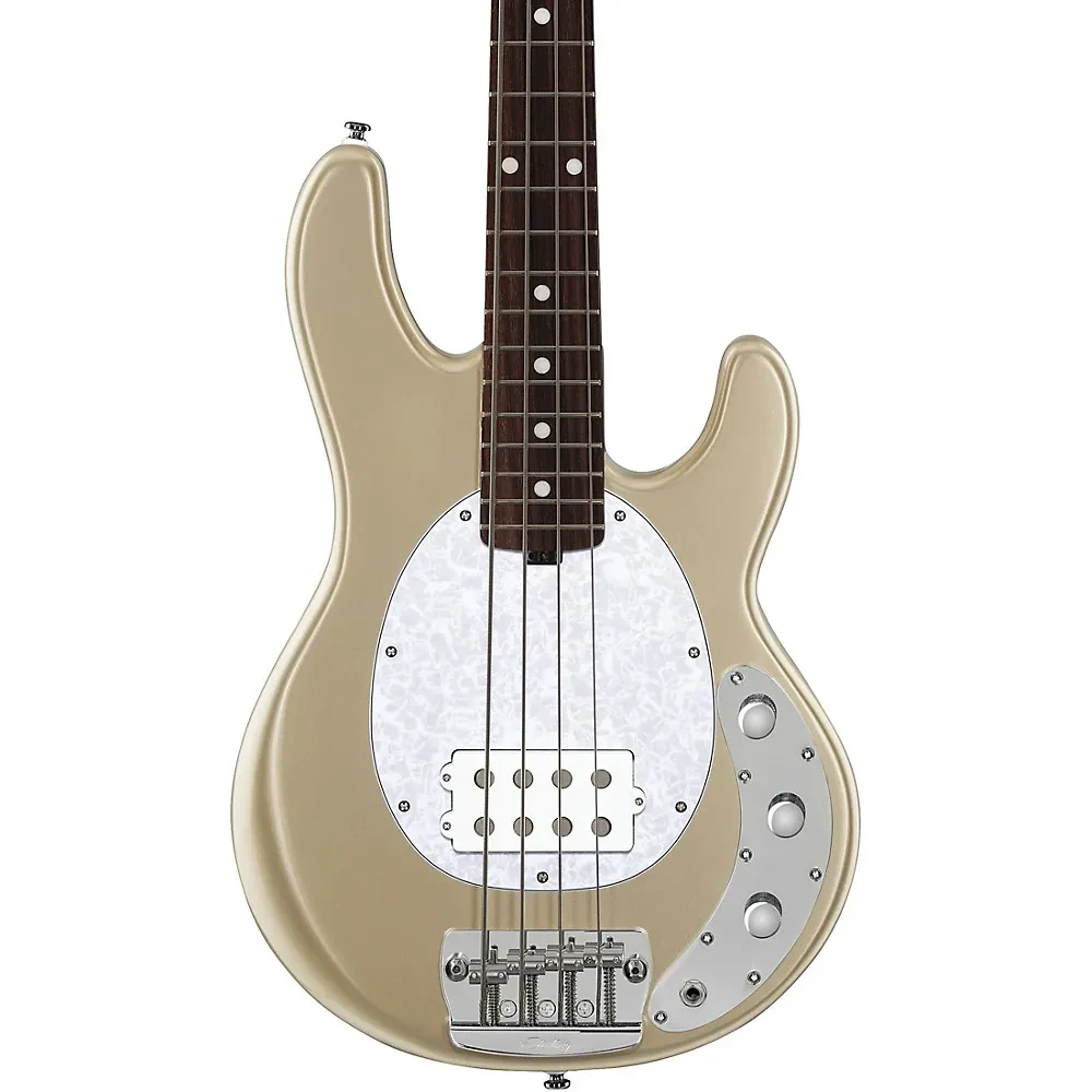 Бас-гитара Sterling by Music Man StingRay Short-Scale 30", 4-струнная, бежевый (Cashmere)