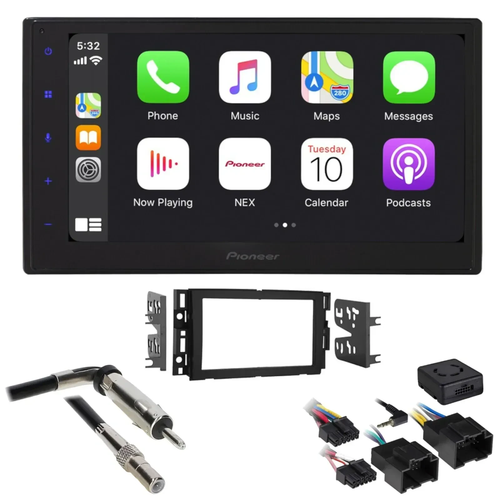 Автомагнитола Pioneer 1770NEX Double DIN, Bluetooth для Chevrolet Tahoe (2007–2014)