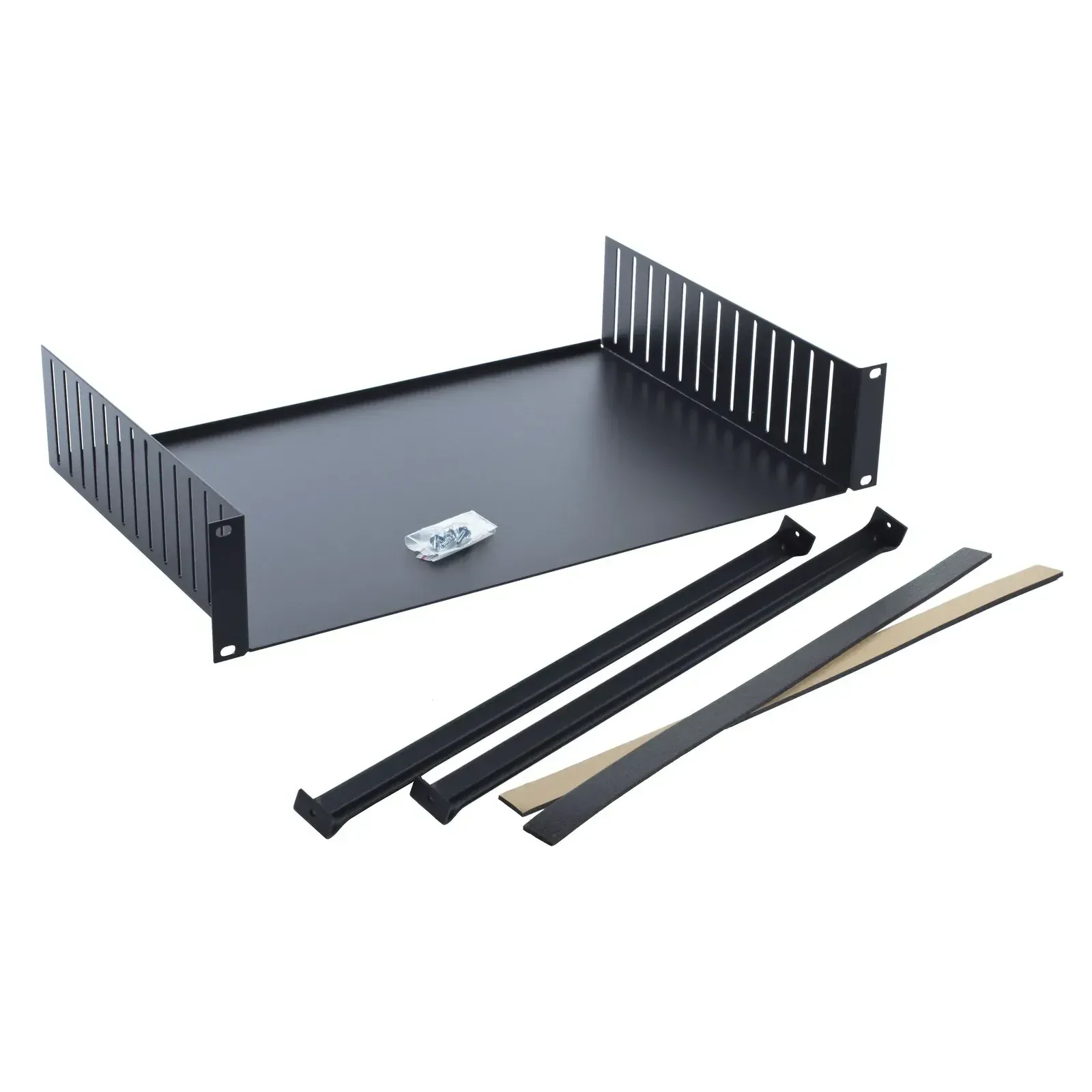 Рэковая полка Adam Hall 8757 Black 2U