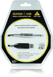 Гитарный USB-аудиоинтерфейс Behringer Guitar2USB Guitar USB Interface