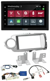 Blaupunkt 2DIN Lenkrad USB Bluetooth DAB Autoradio für Toyota Yaris 2011-2014 si