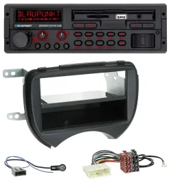 Blaupunkt SD MP3 USB Bluetooth DAB Autoradio für Nissan Micra K13 10-13 schwarz