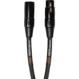 Roland Black Series 10' Microphone Cable, XLR Connectors