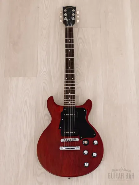 Электрогитара Gibson Les Paul Special Double Cut P90 Worn Cherry w/gigbag USA 2005