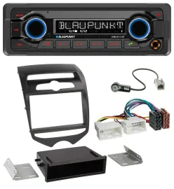 Blaupunkt MP3 Bluetooth USB AUX Autoradio für Hyundai ix20 (ab 10) man. Klima