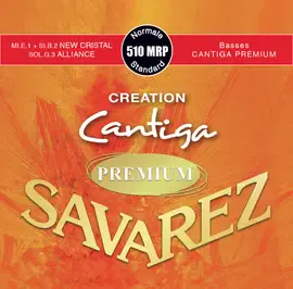 Струны для классической гитары Savarez 510MRP 29-43 Creation Cantiga Premium Normal Tension