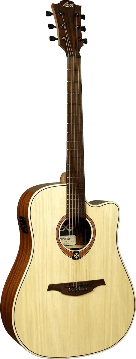 Электроакустическая гитара LAG Guitars GLA T70DCE-NAT