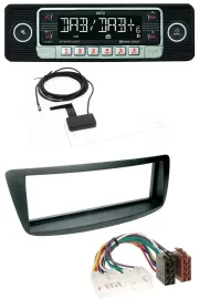 Dietz DAB Bluetooth USB MP3 Autoradio für Toyota Aygo (AB1, 05-14)