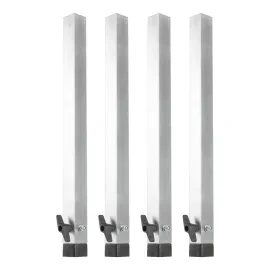 ALU-STAGE Teleskopfüße Eco 4er Set 60-100cm Aluminium Innen/Außen Bühnen-Zubehör