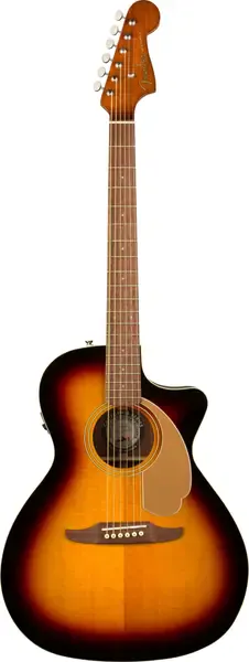 Электроакустическая гитара Fender California Newporter Player Sunburst