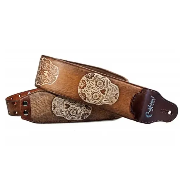 Ремень для гитары RightOn Straps Leathercraft SUGAR Woody