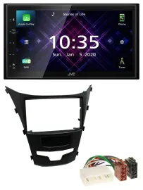 JVC DAB 2DIN MP3 Bluetooth USB Autoradio für SSangYong Korando ab 2013