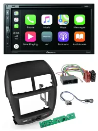 Pioneer DVD 2DIN MP3 DAB Bluetooth USB Autoradio für Mitsubishi ASX 2010-2014