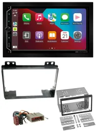 ESX 2DIN DAB USB MP3 Bluetooth Autoradio für Ford Fiesta 03-05 Fusion 02-05