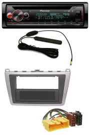 Pioneer USB DAB MP3 Bluetooth CD Autoradio für Mazda 6 (08-12) silber schwarz