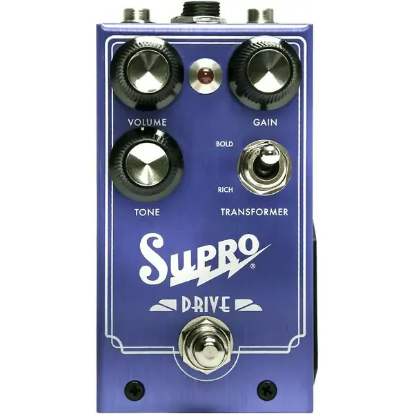 Педаль эффектов для электрогитары Supro Drive Guitar Effects Pedal