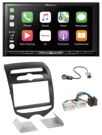 Pioneer 2DIN MP3 USB DAB DVD Bluetooth Autoradio für Hyundai ix20 ab 2010 man. K