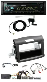 Pioneer MP3 Lenkrad CD USB DAB Autoradio für Honda CR-V ab 2013 schwarz