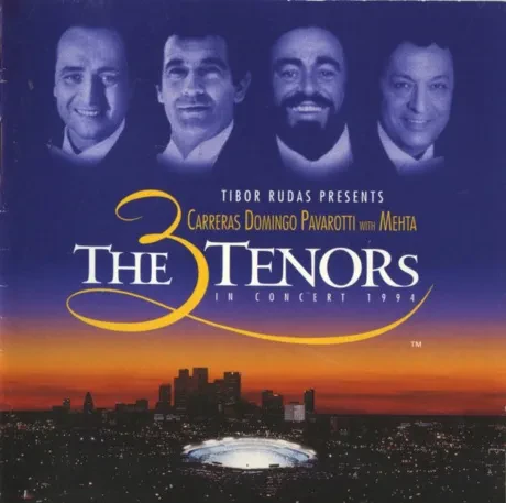 JOSE CARRERAS / PLACIDO DOMINGO / LUCIANO PAVAROTTI / ZUBIN MEHTA - The 3 Tenors In Concert 1994 (CD)
