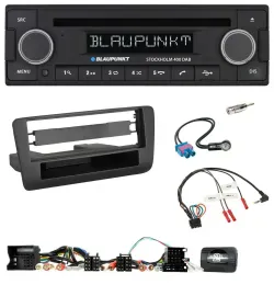 Blaupunkt Lenkrad Bluetooth DAB CD USB Autoradio für Audi A1 (2010-2019)