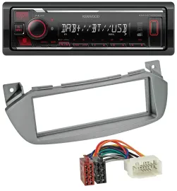 Kenwood MP3 Bluetooth USB DAB Autoradio für Nissan Pixo UA0 09-13 Suzuki Alto GF