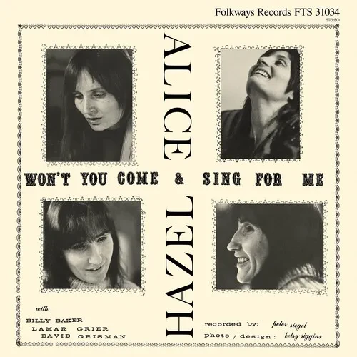 Виниловая пластинка Hazel Dickens - Won't You Come and Sing For Me? [New Vinyl LP]