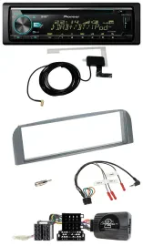 Автомагнитола Pioneer MP3 CD USB DAB для Alfa 147 GT (2007–2010) антрацит