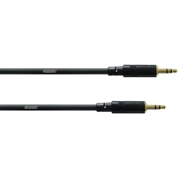 Коммутационный кабель Cordial Klinke 3,5mm stereo / Klinke 3,5mm stereo 3,0 m