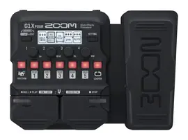 Гитарный процессор мультиэффектов Zoom G1X FOUR с педалью экспрессии
