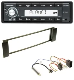 Continental MP3 AUX USB DAB 1DIN Autoradio für Audi A3 8L 00-03 A6 C5 01-05