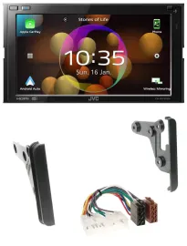JVC DAB MP3 2DIN Bluetooth USB Autoradio für Toyota Highlander Matrix RAV 4