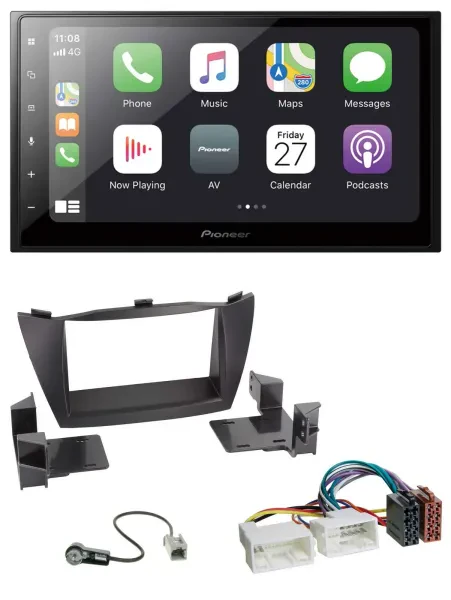Pioneer MP3 Bluetooth DAB 2DIN USB Autoradio für Hyundai Tucson 2010-2015