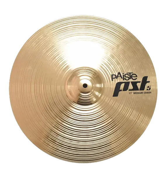 Тарелка барабанная Paiste 17" PST 5 Medium Crash