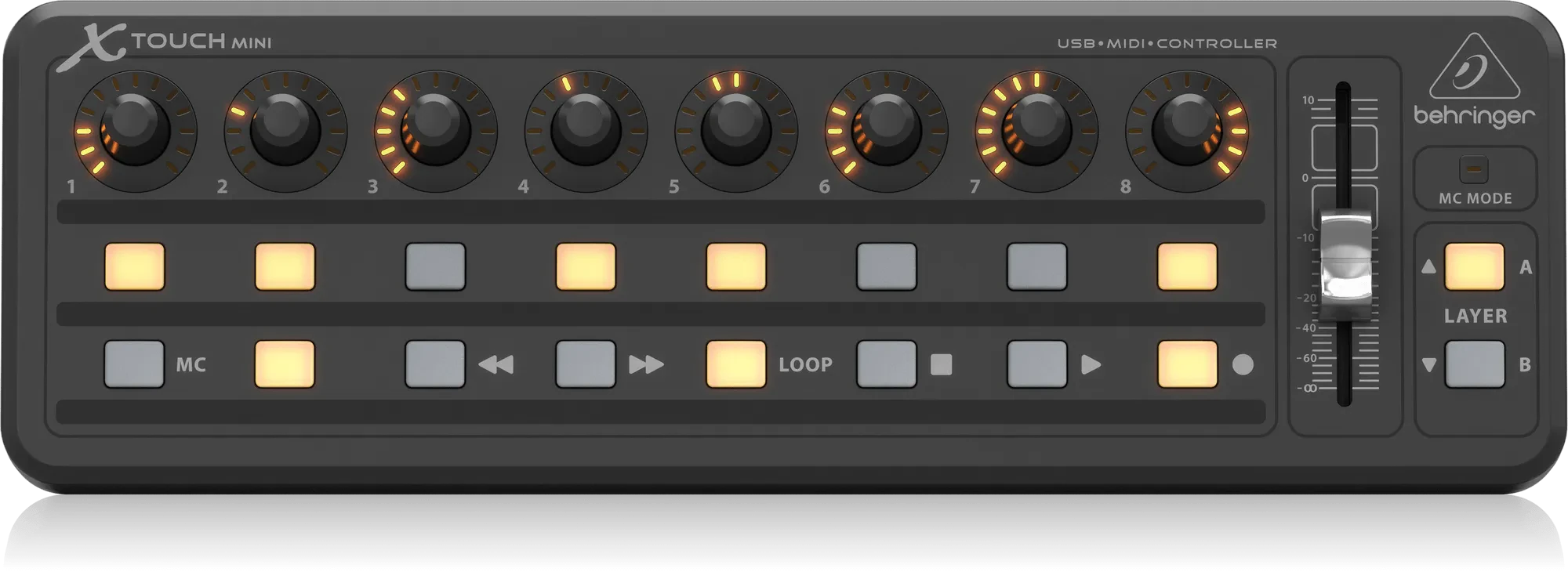 MIDI контроллер BEHRINGER X-TOUCH MINI